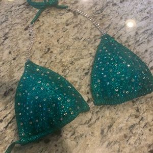 Emerald Green Competition Bikini